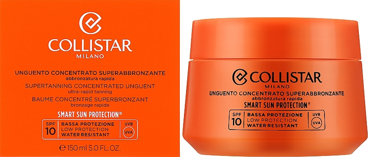 Концентрированный крем для загара Collistar Supertanning Concentrated Cream SPF10 150ml - Фото 2 Концентрированный крем для загара Collistar Supertanning Concentrated Cream SPF10 150ml - изображение 2