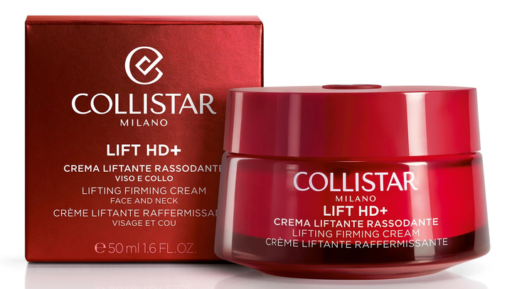 Підтягувальний крем для обличчя та шиї Collistar Lift HD Liftante Rassodante viso e collo 50ml - зображення 2
