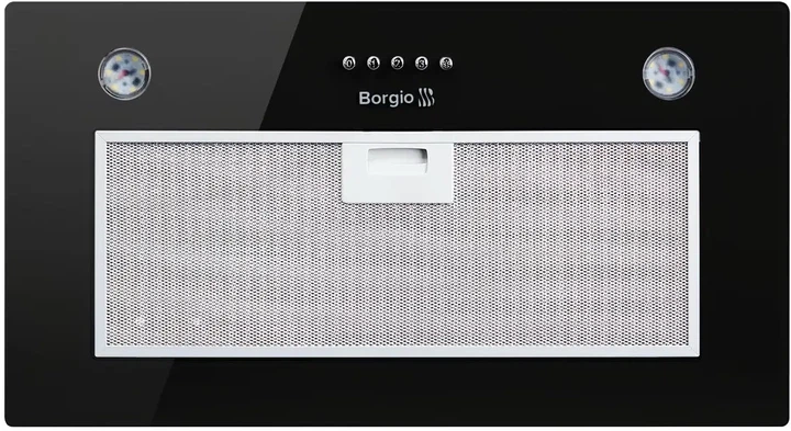 Вытяжка BORGIO BBI (TR) 5840 black glass MU (850 м/куб) - изображение 2
