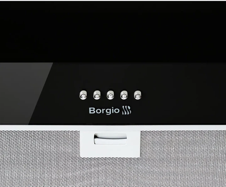 Вытяжка BORGIO BBI (TR) 5840 black glass MU (850 м/куб) - изображение 4