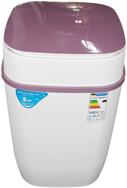 Стиральная машина полуавтомат Grunhelm GWB-W501-P Pink - изображение 2