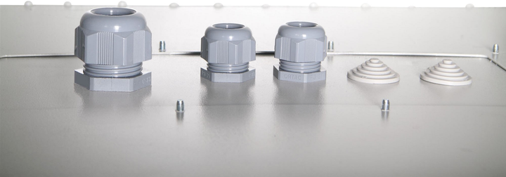 Szafa wisząca serwerowa DIGITUS Outdoor 16U 600x600 Grey (DN-19 09U-6/6-I-OD) - obraz 4