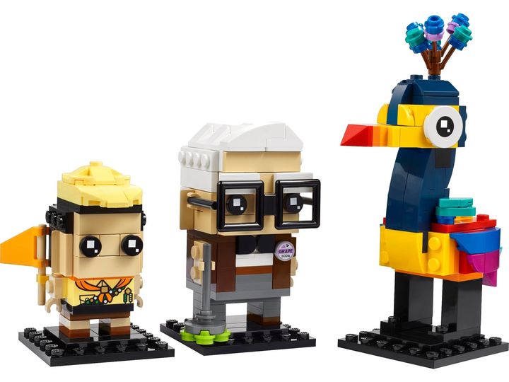 Конструктор LEGO BrickHeadz Карл Рассел і Кевін 308 деталей (40752) - зображення 3