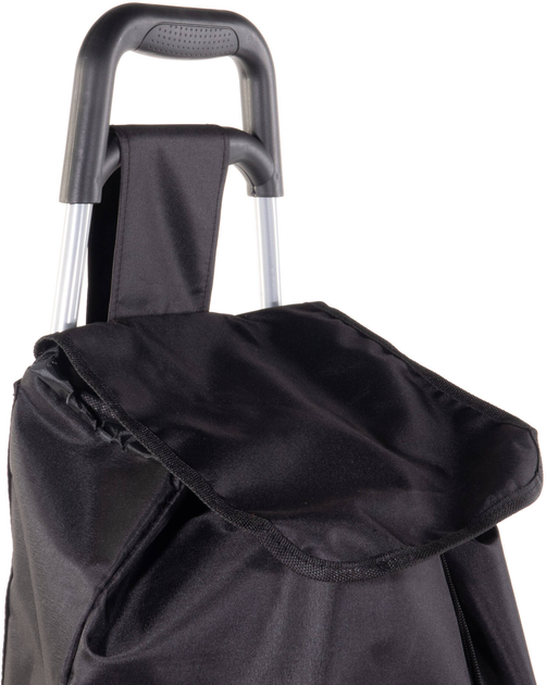 Сумка-візок 5five Simply Smart Shopping 30 л чорна (3560238558256) - зображення 4