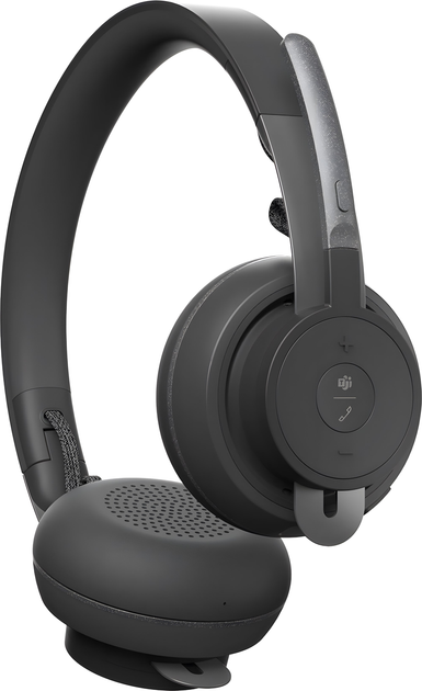 Навушники Logitech Zone Wireless Teams Black (981-000854) - зображення 4