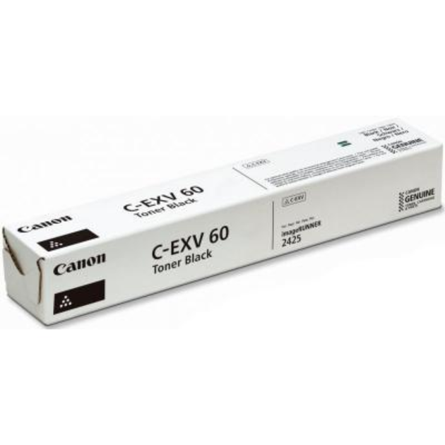 Картридж/тонер Canon 4311C001AA C-EXV60 toner black для Canon iR2425/iR2425i - изображение 2