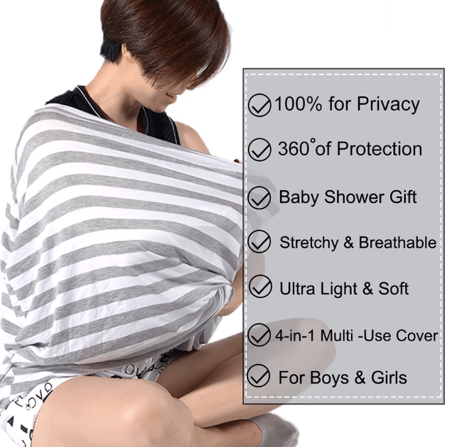 Накидка для годування Mommy Bag Рожева - зображення 4