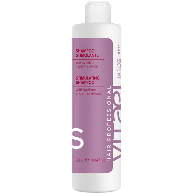 Шампунь проти випадіння волосся VITAEL HAIR LOSS STIMULATING SHAMPOO 300 мл - Фото 1 Шампунь проти випадіння волосся VITAEL HAIR LOSS STIMULATING SHAMPOO 300 мл - зображення 1