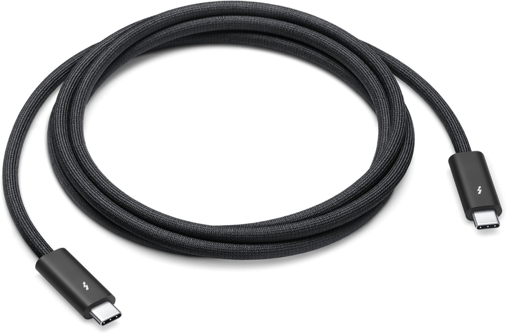 Кабель Apple Thunderbolt 4 USB-C Pro 1.8 м Black (MW5J3ZM/A) – фото ...