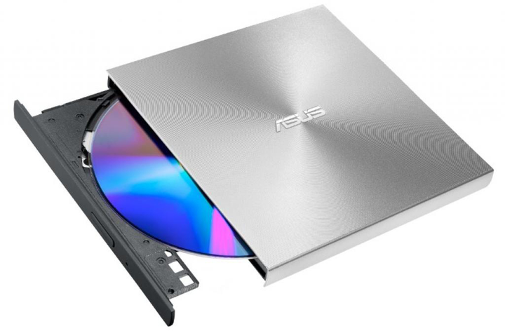 Зовнішній оптичний привід ASUS DVD±R/RW USB Type-C ZenDrive U8M Silver (90DD0292-M29000) - зображення 5