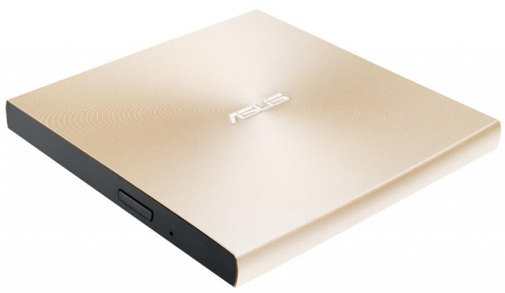 Zewnętrzny napęd optyczny ASUS DVD±R/RW USB Type-C ZenDrive U8M Gold (90DD0295-M29000) - obraz 1