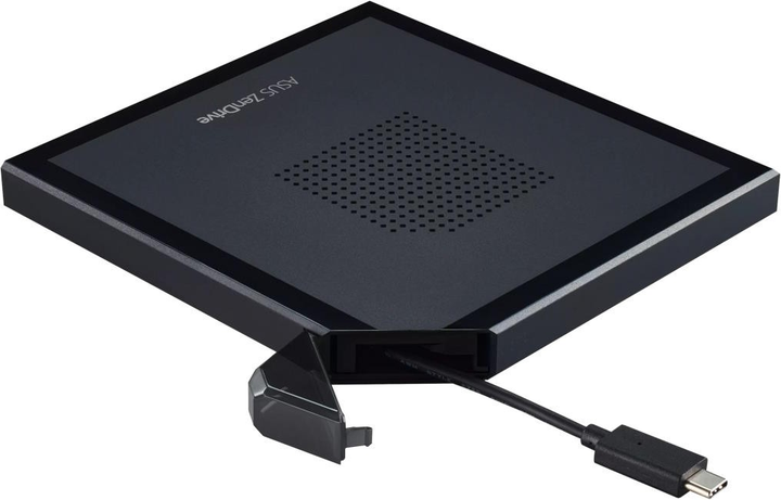 Зовнішній оптичний привід ASUS DVD±R/RW USB Type-C ZenDrive V1M Black (90DD02L0-M29000) - зображення 7