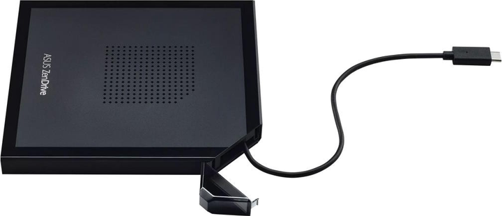 Зовнішній оптичний привід ASUS DVD±R/RW USB Type-C ZenDrive V1M Black (90DD02L0-M29000) - зображення 8