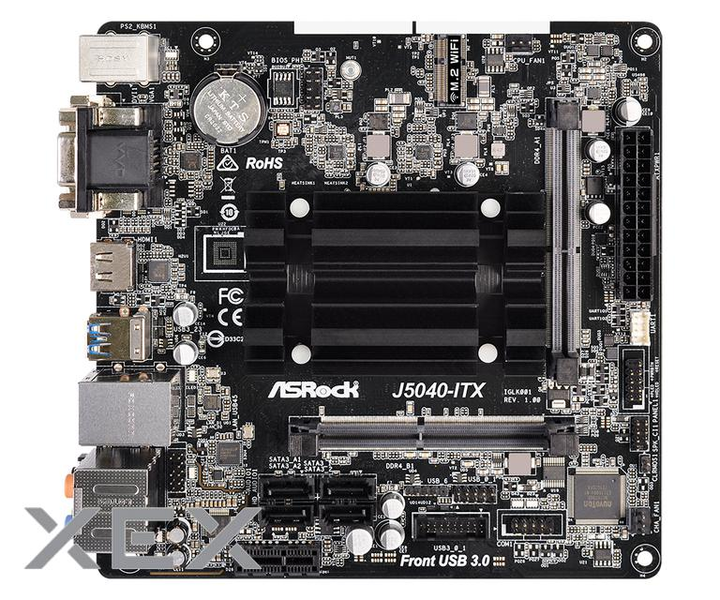 Материнська плата ASROCK J5040-ITX - зображення 2
