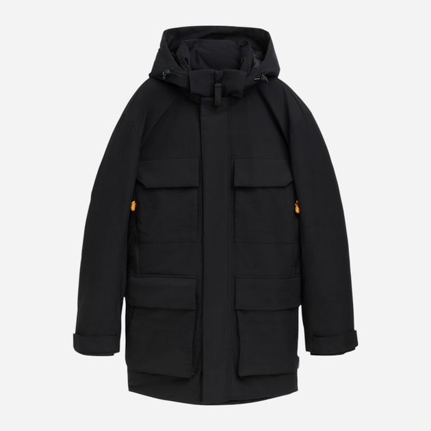 Kurtka parka męska zimowa Tom Tailor 1042268 XL Czarna (4068127177537) - obraz 5