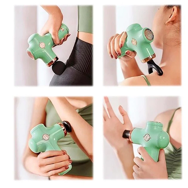 Портативный массажер Xiaomi YESOUL Massage Gun Green MG-11 - изображение 12