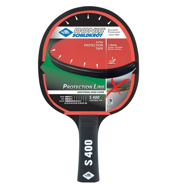Ракетка для настільного тенісу Donic-Schildkrot Protection Line 400 (Оригінал) 703055 - Фото 1 Ракетка для настільного тенісу Donic-Schildkrot Protection Line 400 (Оригінал) 703055 - зображення 1