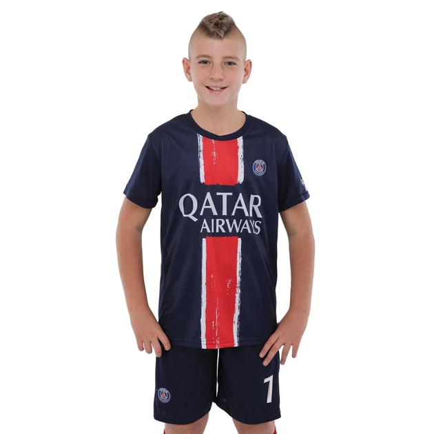 Форма футбольная детская PSG Mbappe ПСЖ Мбапе SP-Sport 3676 размер 2XS (20) рост 115-125 см - Фото 1 Форма футбольная детская PSG Mbappe ПСЖ Мбапе SP-Sport 3676 размер 2XS (20) рост 115-125 см - изображение 1