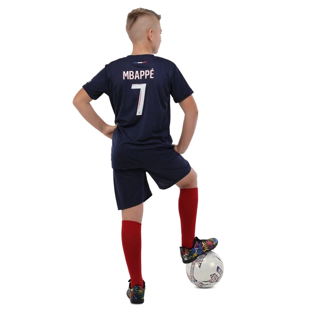 Форма футбольная детская PSG Mbappe ПСЖ Мбапе SP-Sport 3676 размер 2XS (20) рост 115-125 см - Фото 10 Форма футбольная детская PSG Mbappe ПСЖ Мбапе SP-Sport 3676 размер 2XS (20) рост 115-125 см - изображение 10