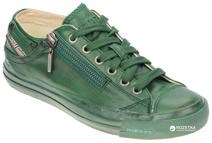 DIESELxSEADOO コラボモデルBMOWT-FINLEYDOO Lサイズ Кеды Diesel Expo-Zip Low W Y01209PR080 36 Зеленые (8059713182925