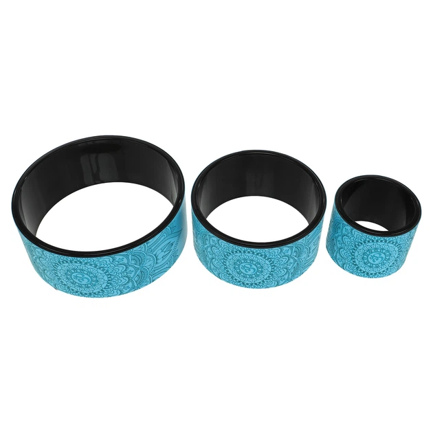 Колесо для йоги набор из 3шт SP-Sport Fit Wheel Yoga 0086 Mint-Black - изображение 3