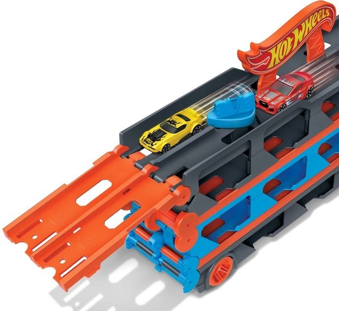 Вантажівка-транспортер "Суперперегони" Hot Wheels GVG37 - зображення 7