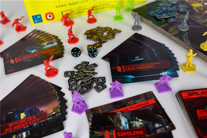 Настільна гра Portal Games Кіберпанк 2077 Банди Нічного міста Польське видання (5902560388985) - зображення 6