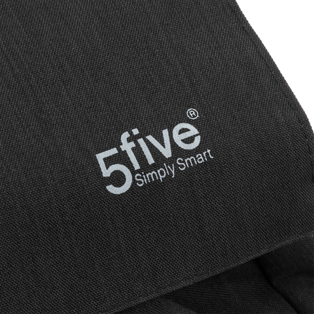 Torba na kółkach 5five Simply Smart 36 L Czarna (3560231535087) - obraz 7