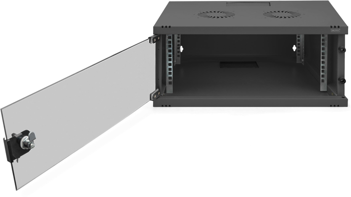 Szafa wisząca serwerowa Digitus SOHO Pro Series 19" 4U 540x400 Black (DN-38011) - obraz 4