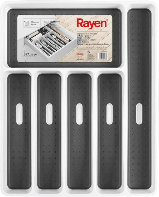 Organizer na sztućce Rayen 40 x 32 cm (8412955061838) - obraz 5