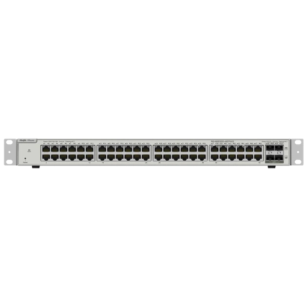 Коммутатор 48 портов управляемый Ruijie Reyee RG-NBS3200-48GT4XS L2+ - Фото 1 Коммутатор 48 портов управляемый Ruijie Reyee RG-NBS3200-48GT4XS L2+ - изображение 1