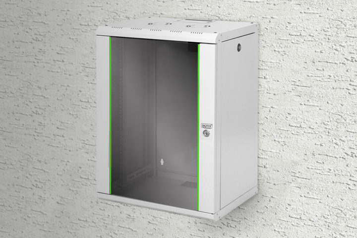 Szafa wisząca serwerowa Digitus Unique Series 19" 16U 600x450 Grey (DN-19 16-U) - obraz 4
