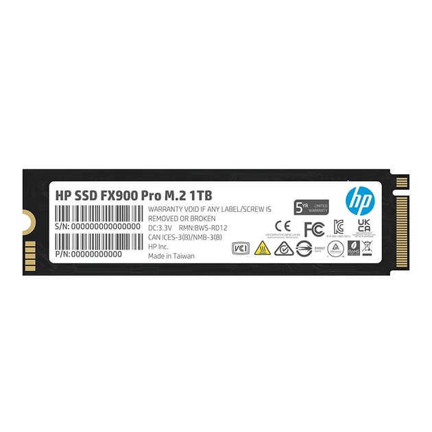 Твердотільний накопичувач SSD HP FX900 Pro 1T M.2 PCIe 4.0 x4 NVMe