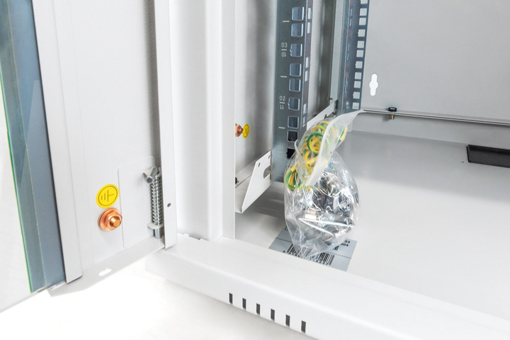 Szafa wisząca serwerowa Digitus Unique Series 19" 7U 600x600 Grey (DN-19 07U-6/6) - obraz 6