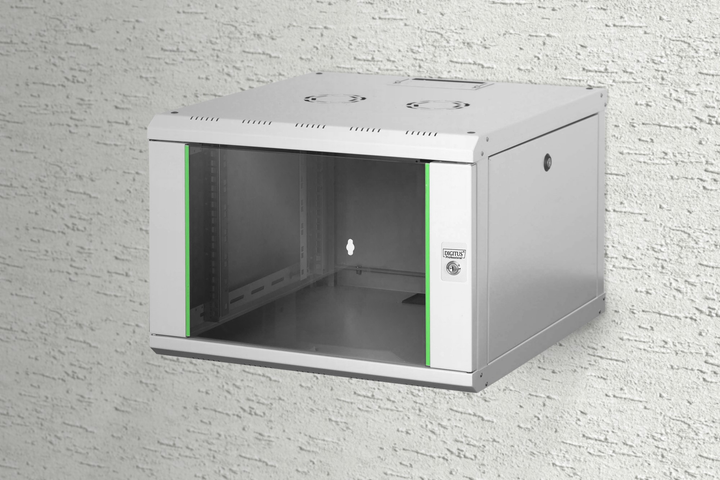 Szafa wisząca serwerowa Digitus Unique Series 19" 7U 600x600 Grey (DN-19 07U-6/6) - obraz 10