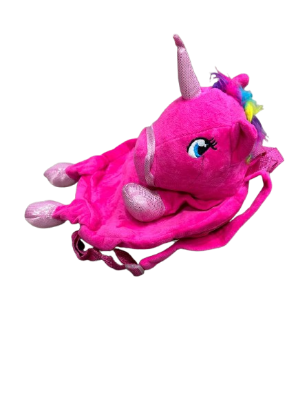 Мягкий детский рюкзак-игрушка Единорог розовый A-Toys - Фото 2 Мягкий детский рюкзак-игрушка Единорог розовый A-Toys - изображение 2