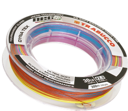 Шнур Trabucco DYNA-TEX NEO X8 MULTICOLOUR 300m 0.405/75lb - Фото 3 Шнур Trabucco DYNA-TEX NEO X8 MULTICOLOUR 300m 0.405/75lb - зображення 3