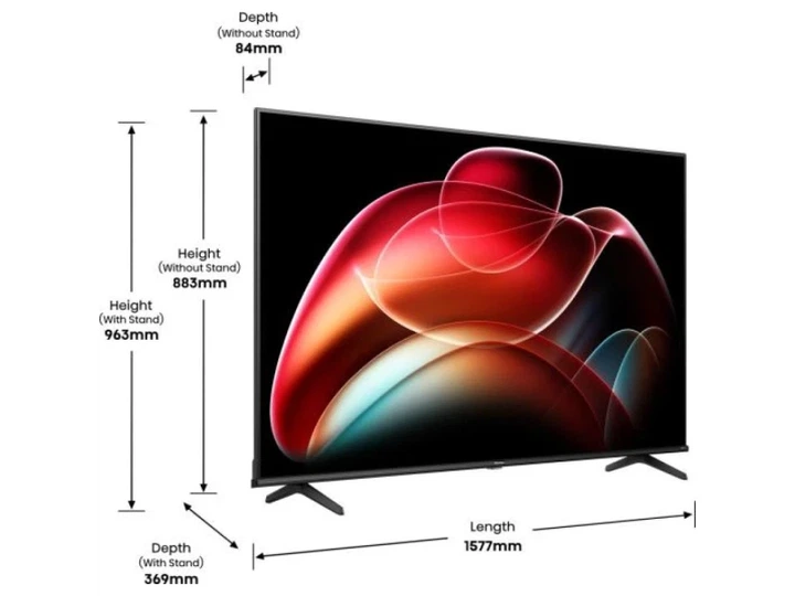 Телевізор Hisense 70A6K - изображение 10