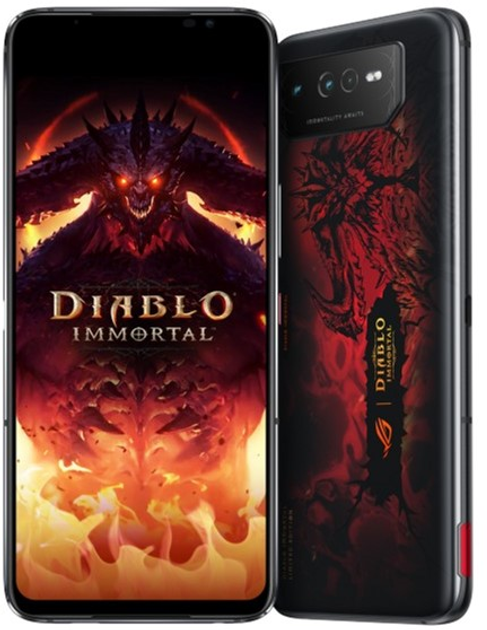 Smartfon Asus ROG Phone 6 Diablo Immortal Edition 16/512 GB Hellfire Red (90AI00B9-M002X0) - obraz 2