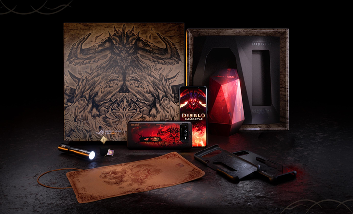 Smartfon Asus ROG Phone 6 Diablo Immortal Edition 16/512 GB Hellfire Red (90AI00B9-M002X0) - obraz 11