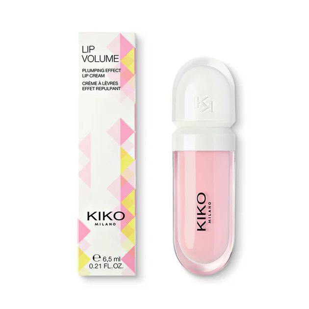 Блеск-крем для губ с эффектом увеличения объема Kiko Milano Lip Volume Plumping Effect №01 Tutu Rose - Фото 2 Блеск-крем для губ с эффектом увеличения объема Kiko Milano Lip Volume Plumping Effect №01 Tutu Rose - изображение 2