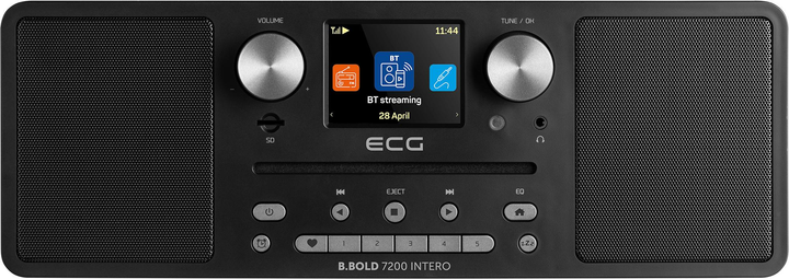 Интернет/DAB+/FM-радио с компакт-диском ECG B.BOLD 7200 Intero Black - изображение 10