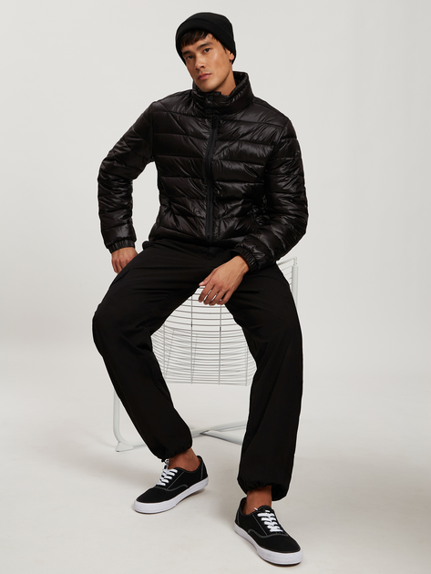 Куртка демісезонна чоловіча Cross Jeans 40275-020 2XL Чорна (8697319645941) - зображення 3