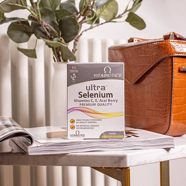 Дієтична добавка Vitabiotics Ultra Selenium селен 30 таблеток (5021265245710) - зображення 4