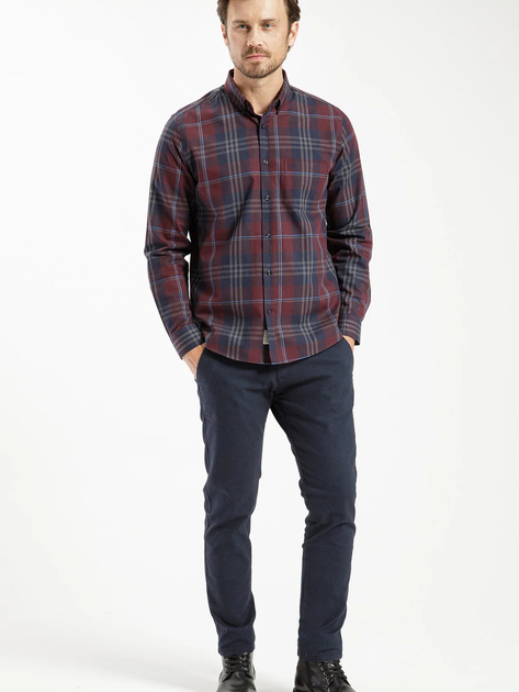 Штани чоловічі Cross Jeans E 120-046 36/30 Темно-сині (8697319200096) - зображення 3