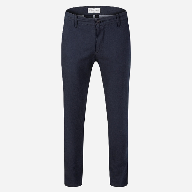 Штани чоловічі Cross Jeans E 120-046 36/30 Темно-сині (8697319200096) - зображення 5
