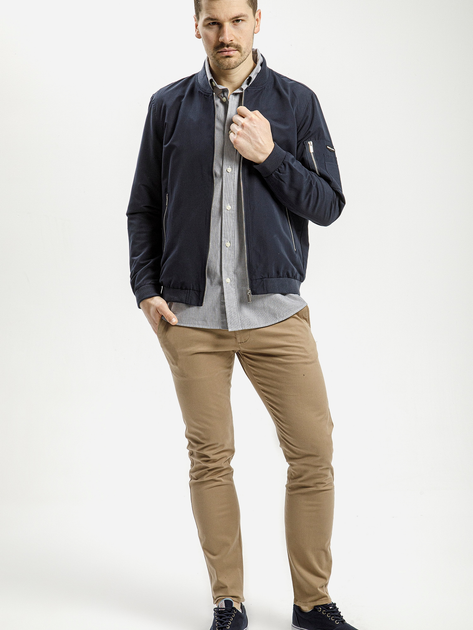 Штани чоловічі Cross Jeans E 120-169 32/30 Бежеві (8697319523409) - зображення 3