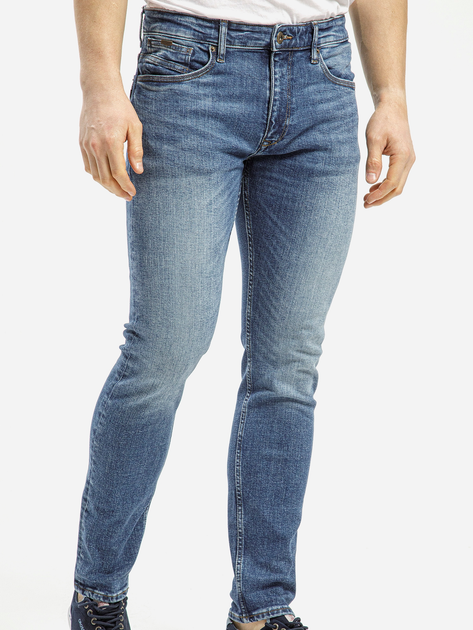 Jeansy slim fit męskie Cross Jeans E 185-226 30/30 Niebieskie (8697319592696) - obraz 1