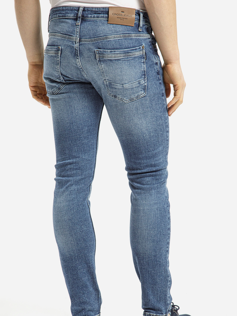 Jeansy slim fit męskie Cross Jeans E 185-226 29/32 Niebieskie (8697319592771) - obraz 2