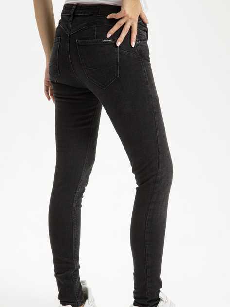 Джинси Skinny жіночі Cross Jeans P 419-032 30/30 Чорні (8697319378009) - зображення 2